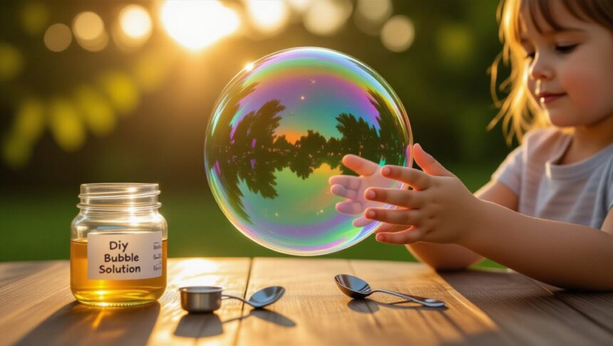 diy unpoppable bubble experiment