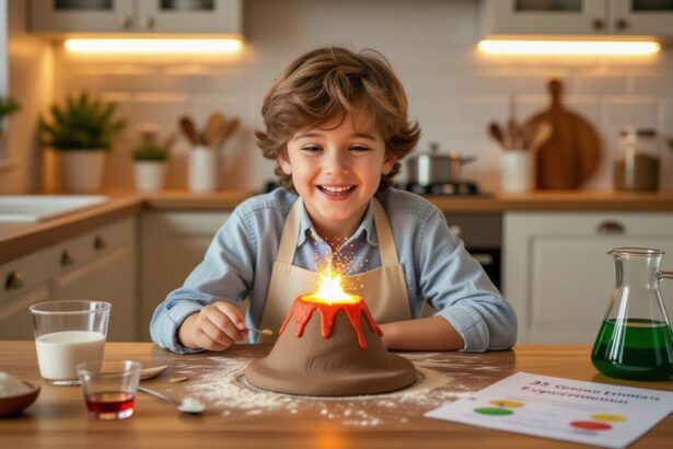 home science experiments for kids