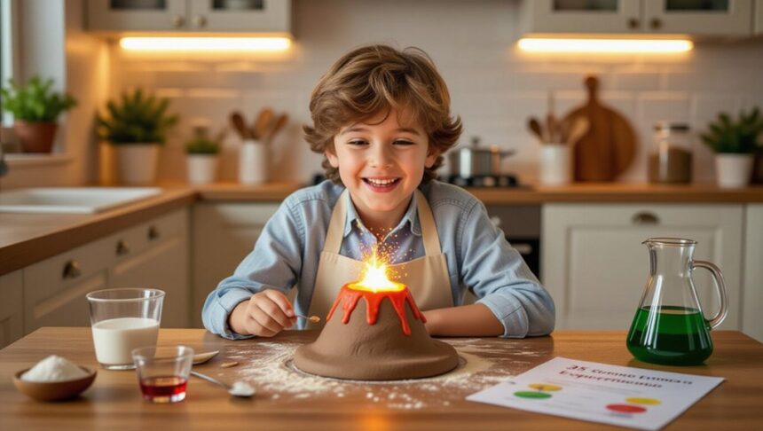 home science experiments for kids