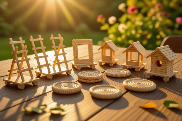 nature inspired popsicle stick crafts