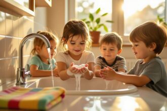 preschool hand washing activities