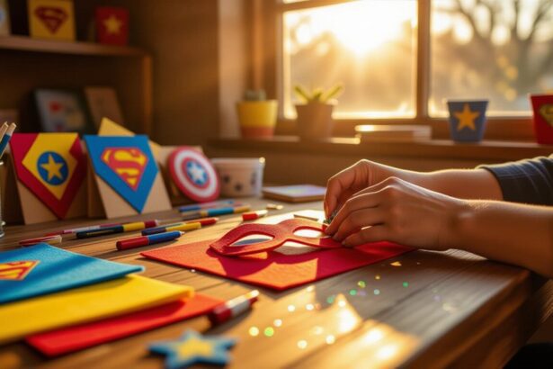 superhero themed diy crafts
