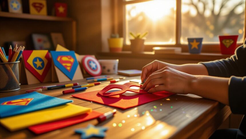 superhero themed diy crafts