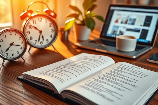 boosting productivity through time management