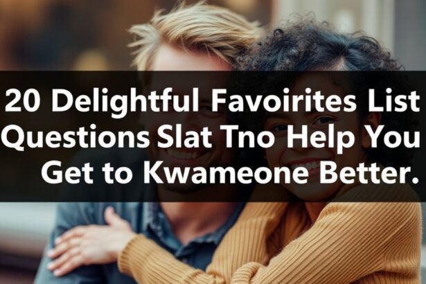 favorites list for bonding