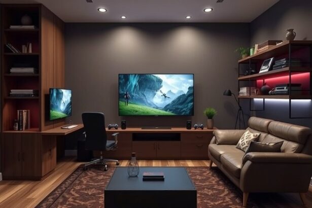 maximize gaming room storage
