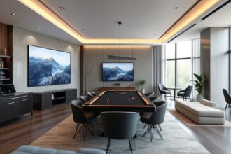 modern game room inspiration
