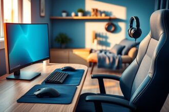 stylish calming gaming spaces