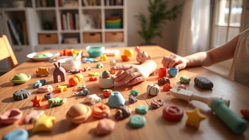 creative clay activities for kids