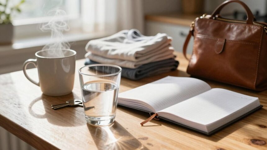 morning routine less exhausting