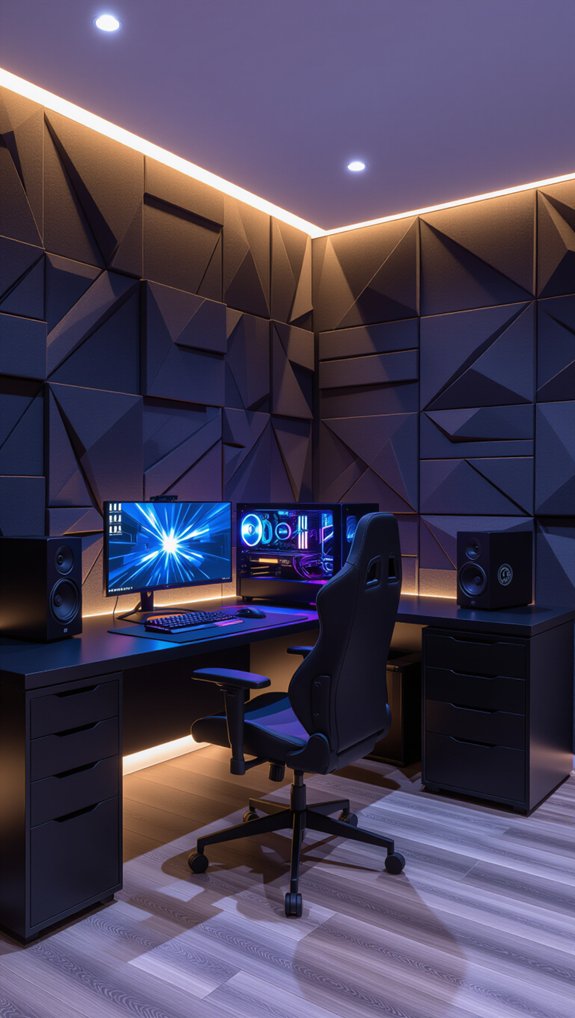 acoustic panels enhance gaming