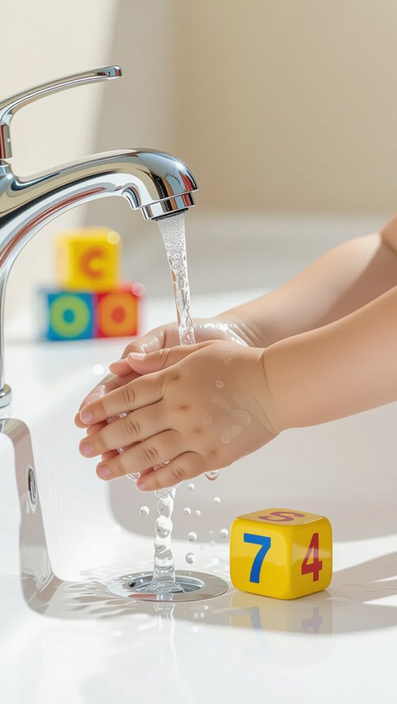 alphabet song handwashing timer