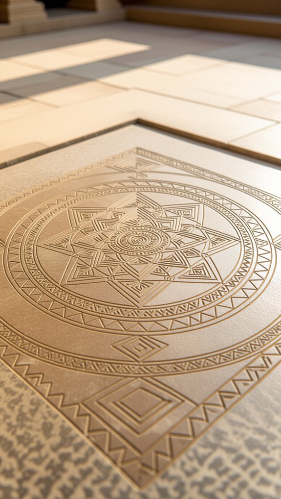 ancient geometric altar construction