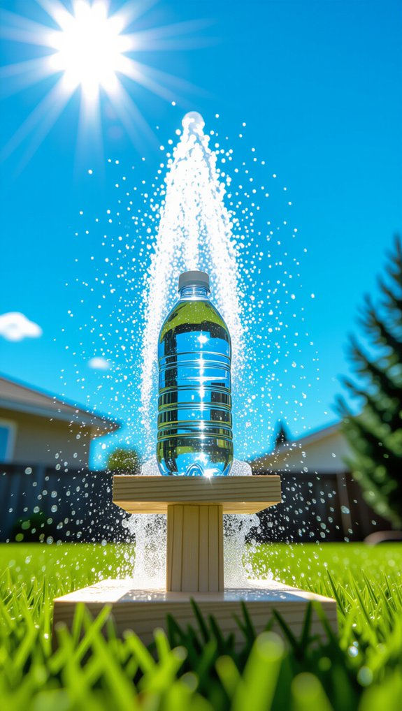 bottle rocket launch experiment