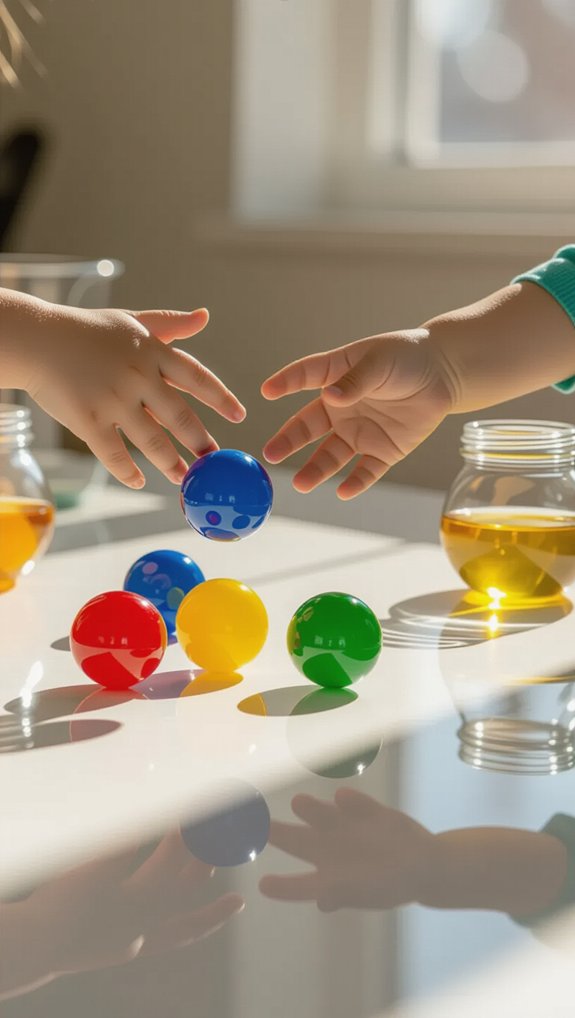 bouncy ball polymer experiment