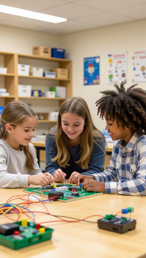 building simple electric circuits