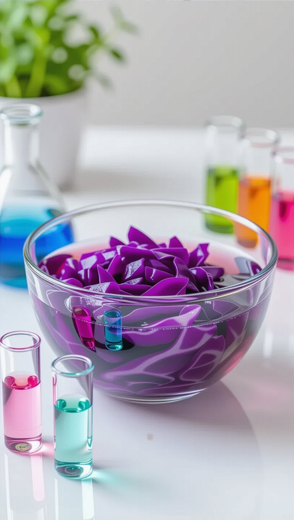 color changing cabbage experiment