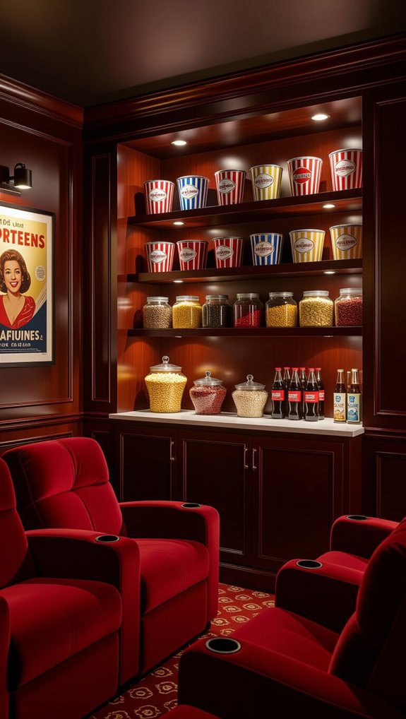 concession stand movie experience