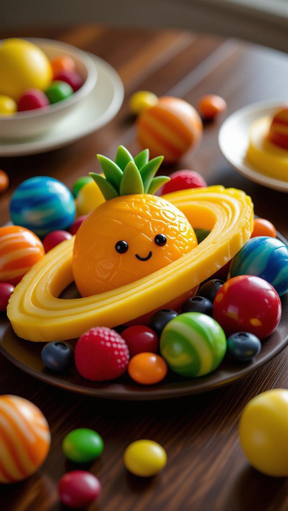 create edible solar system