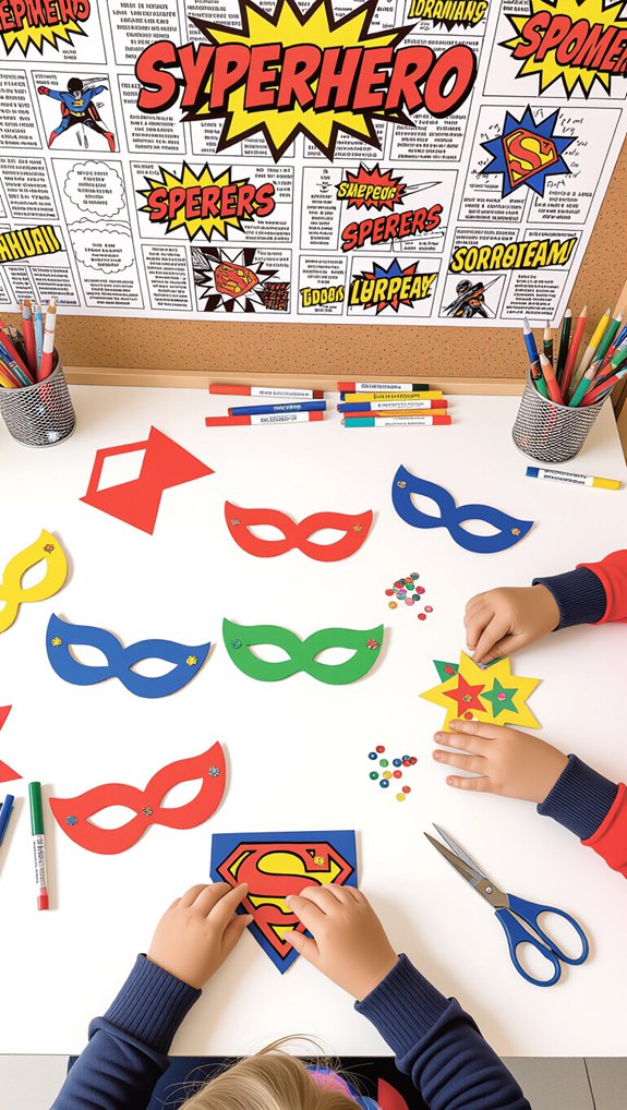 create your superhero comic