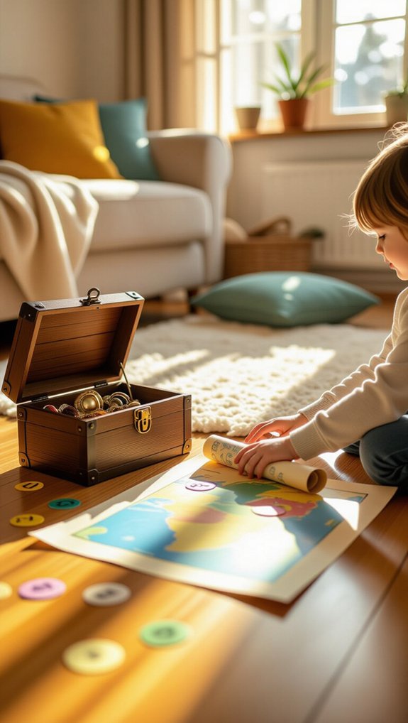 creative indoor treasure hunt