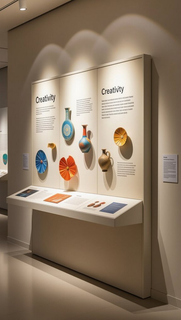 creative museum exhibit design