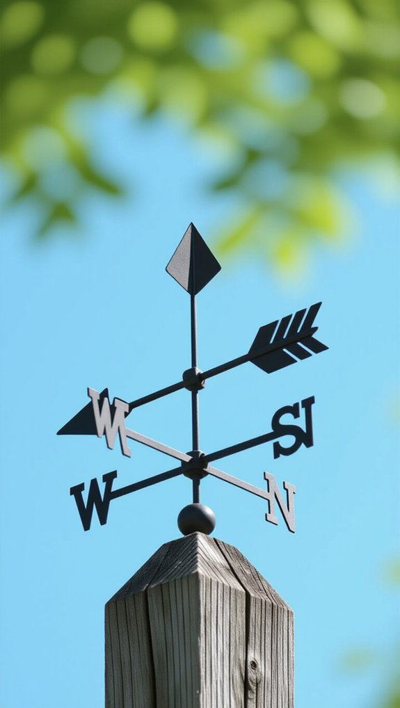 diy weather vane tracker
