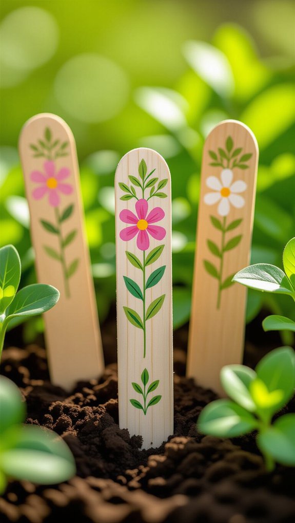eco friendly garden markers diy