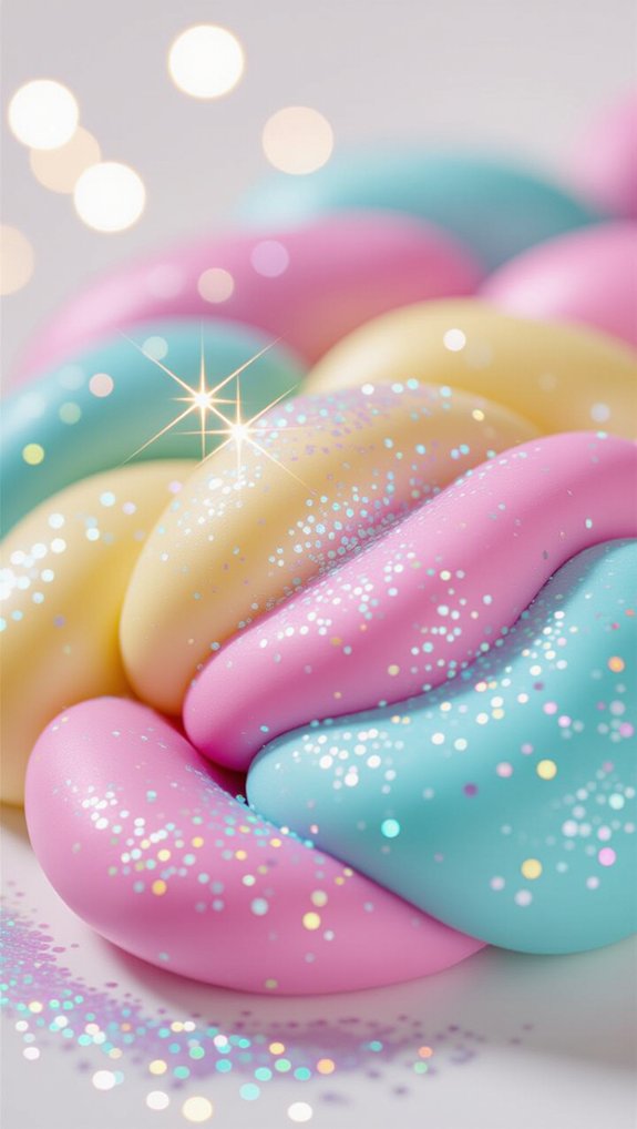 edible glitter enhances play