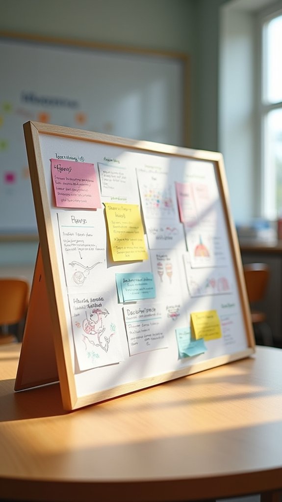 engaging visual presentation boards