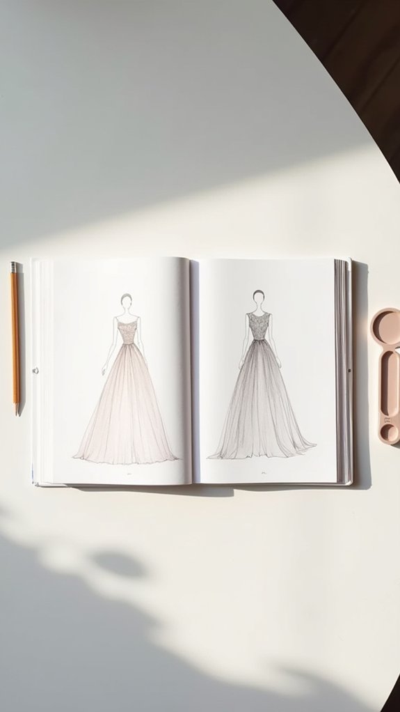 fashion sketch portfolio essentials