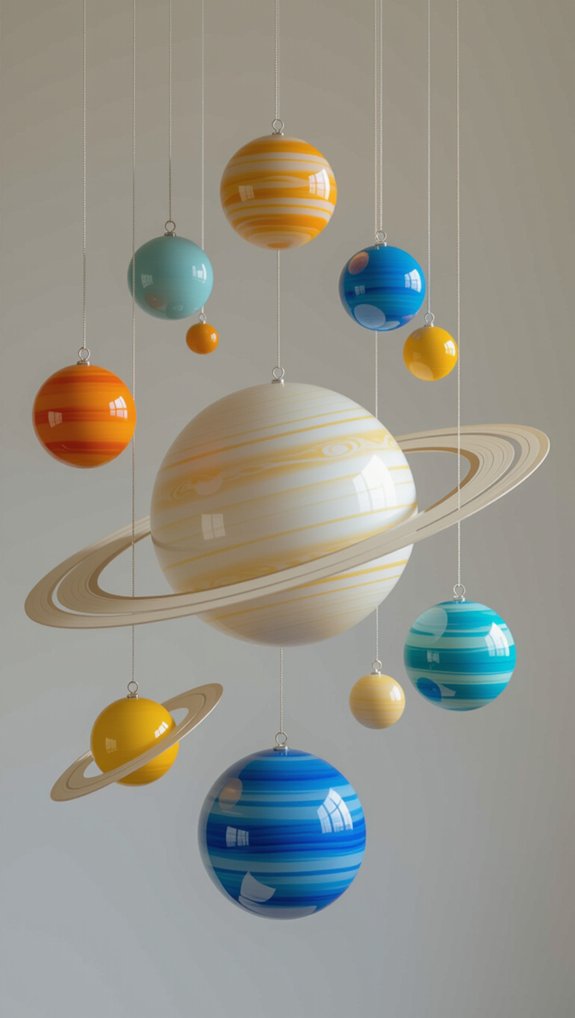 hanging solar system mobile