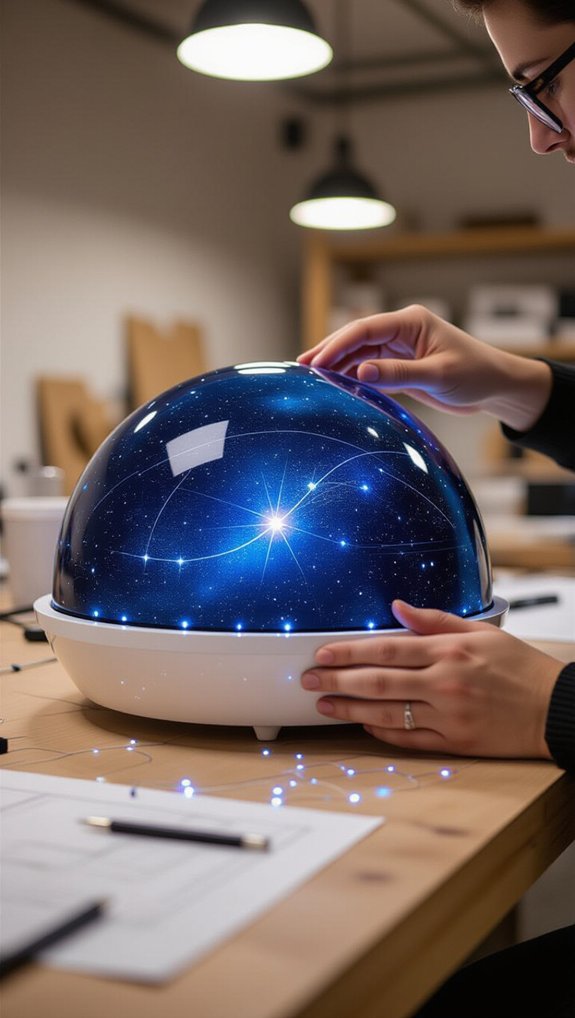 indoor planetarium dome project
