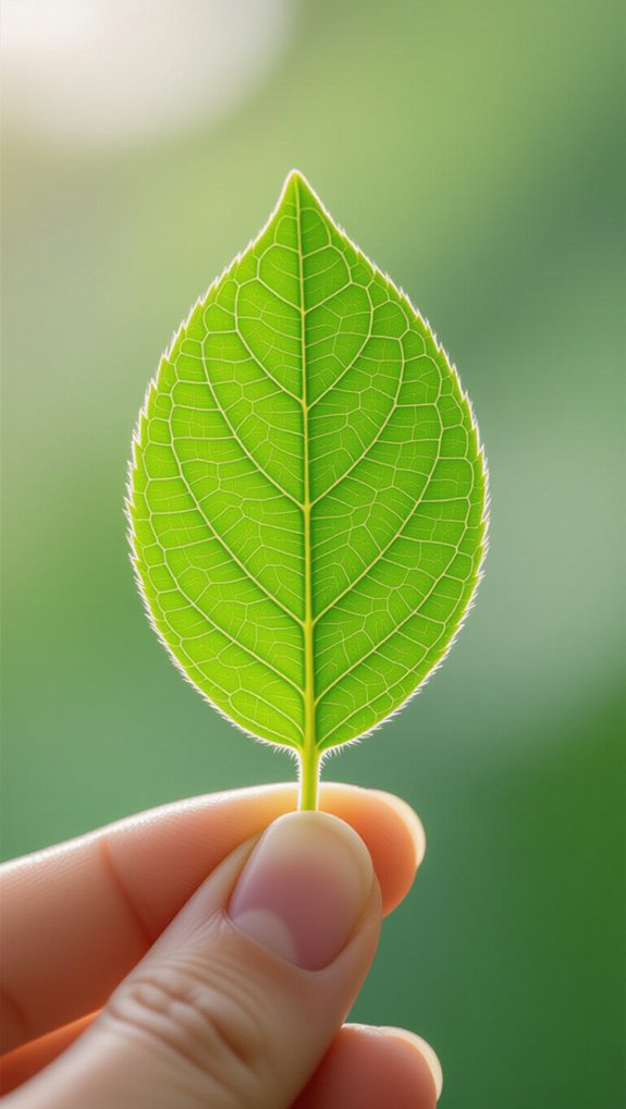leaf photosynthesis bubble observation