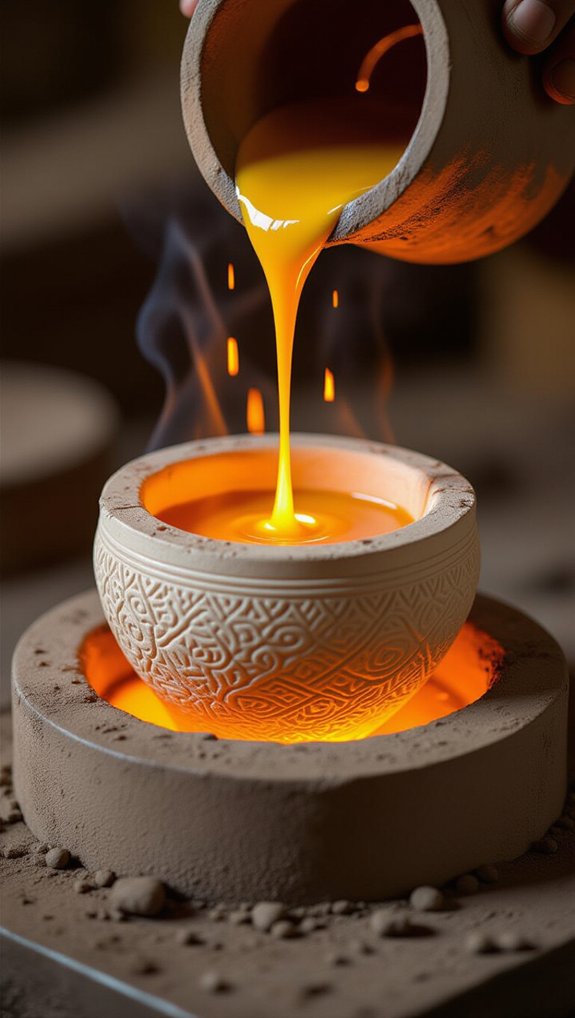 lost wax casting craftsmanship technique