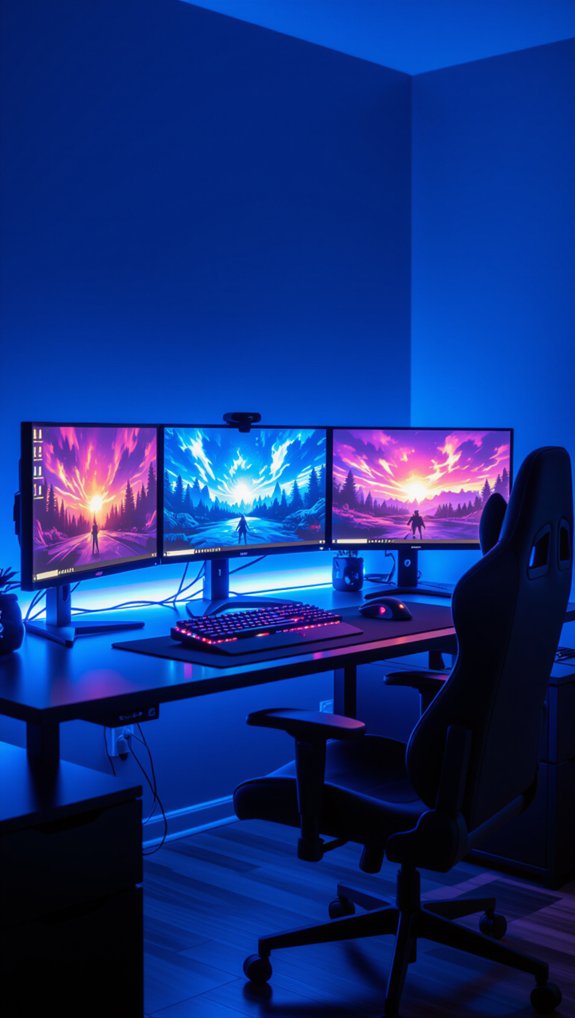 multi monitor gaming setup tips