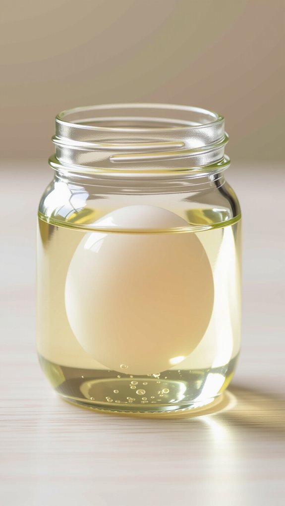 naked egg vinegar experiment
