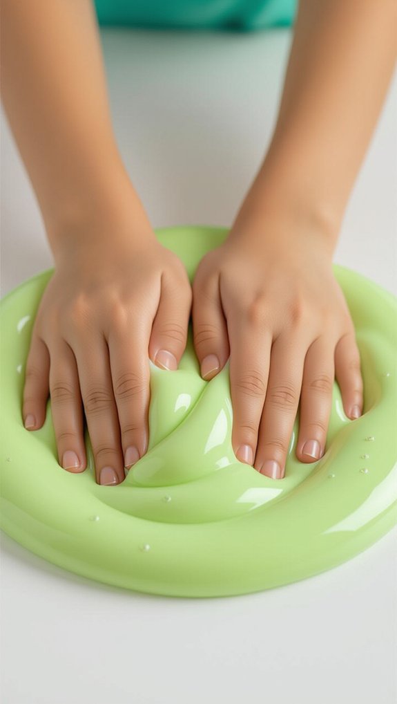 non newtonian oobleck sensory experiment
