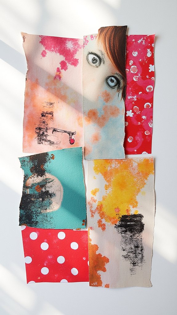 personalized artistic expression through collage