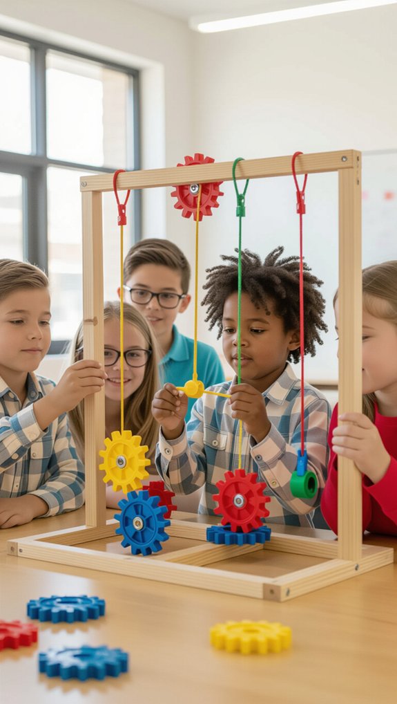 pulley system mechanics explained