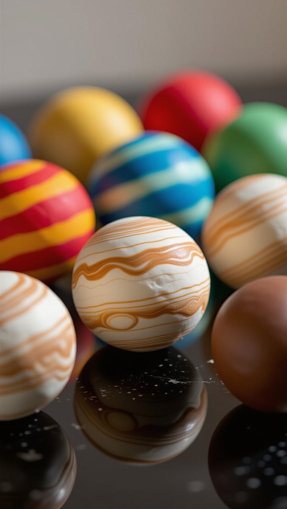 salt dough planet models