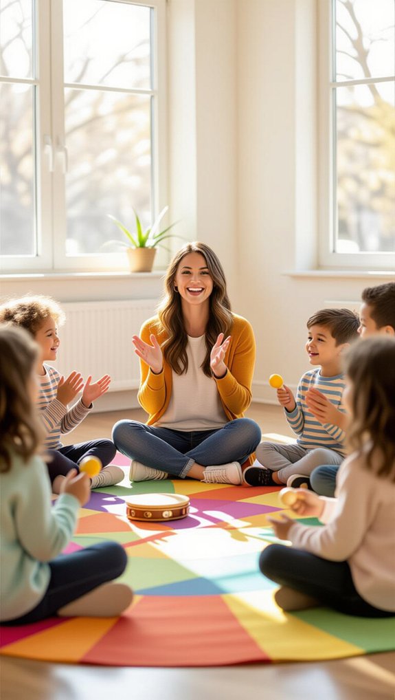 singing circle fosters teamwork