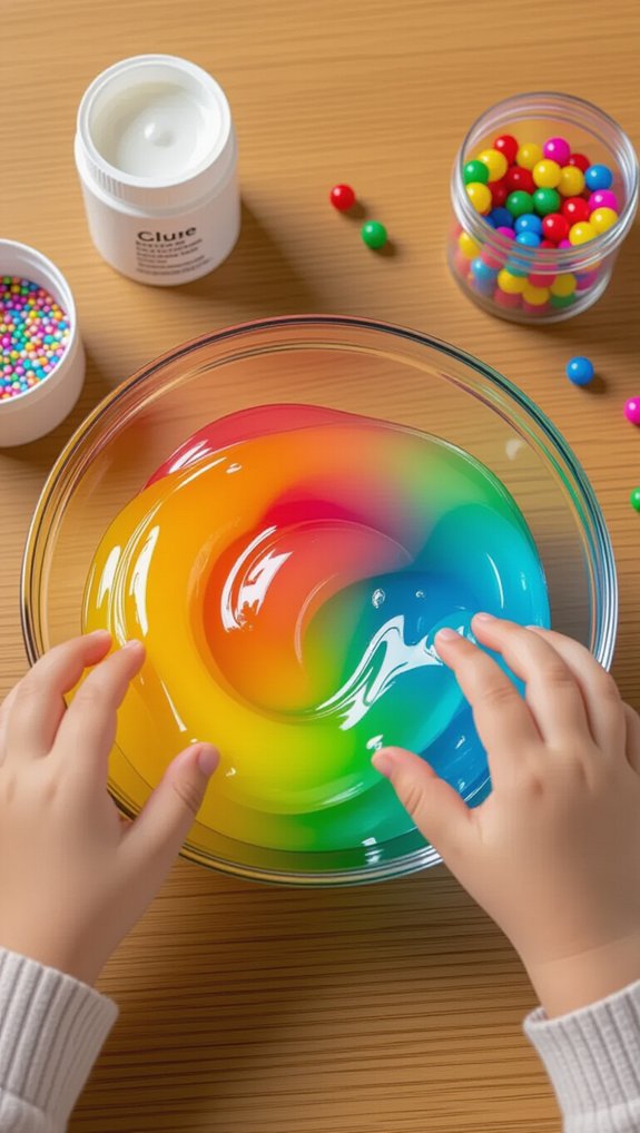 slime making and customization