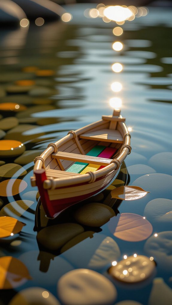 stick boat crafting adventure