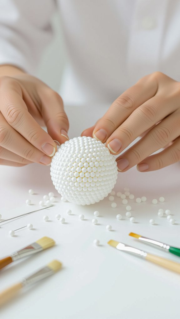 styrofoam solar system assembly