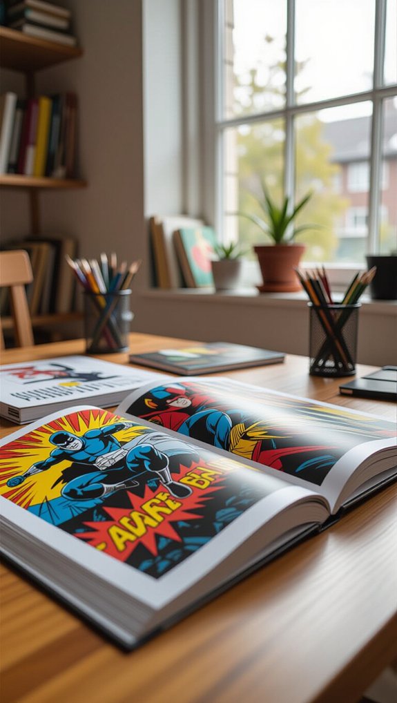 visual storytelling through comics