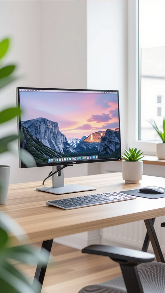 adjustable ergonomic monitor arm