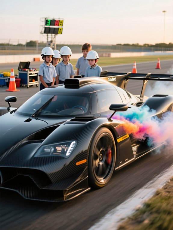 aerodynamic design enhances speed