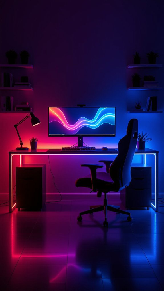 atmospheric gaming accent lighting