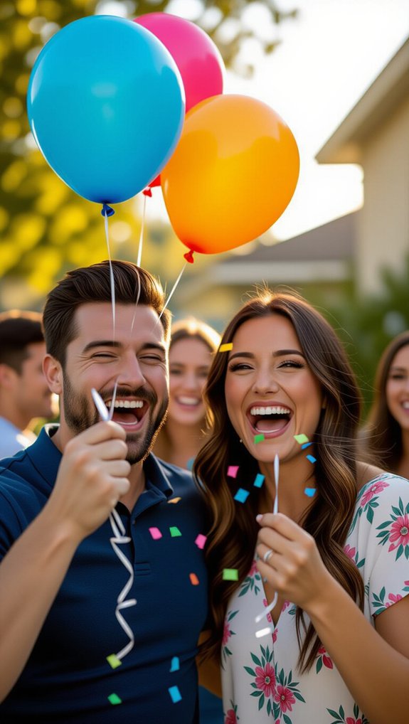 balloon popping competitive challenge